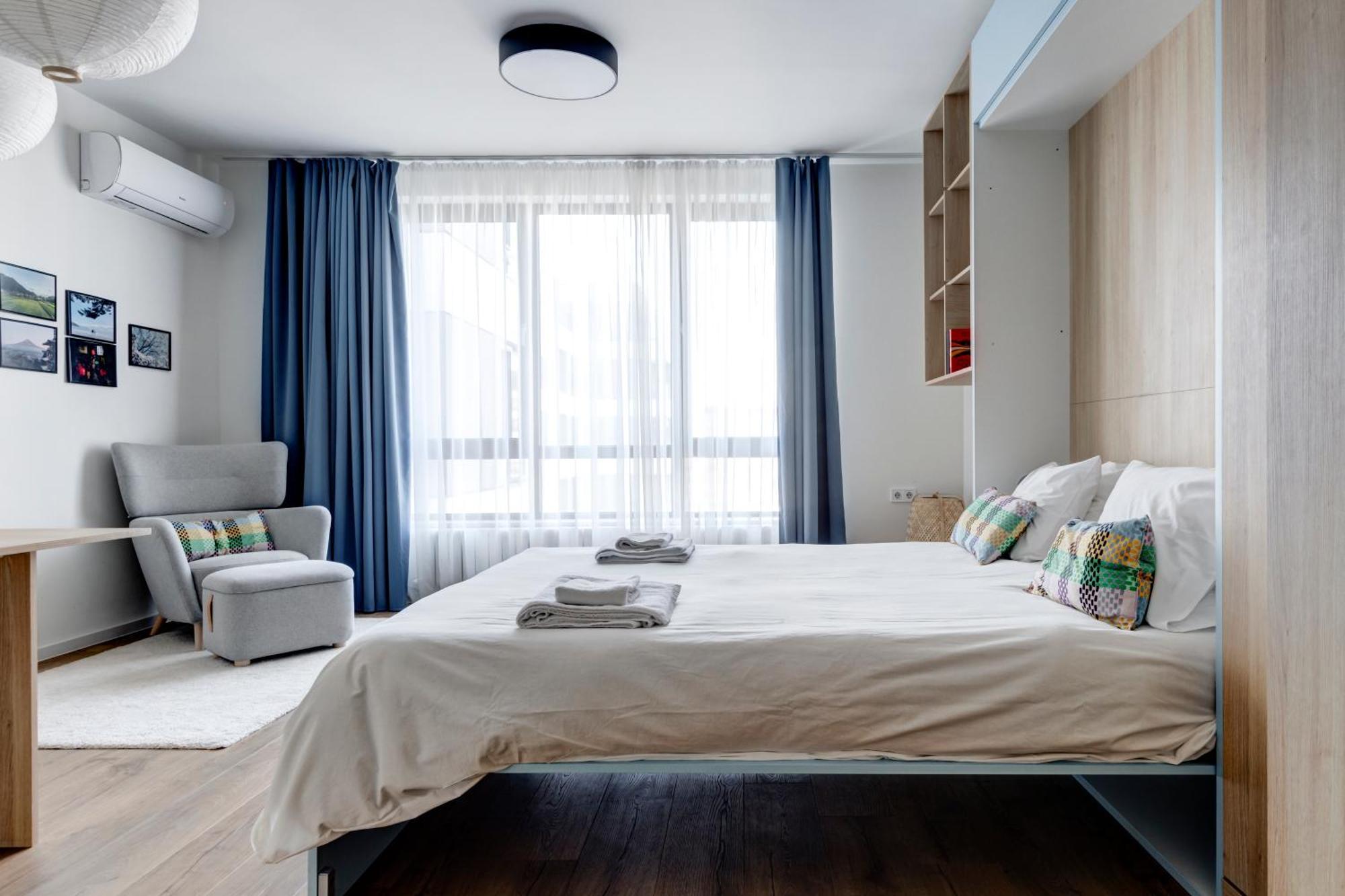 New Studio - 300M Subway - 10 Mins City Centre Sofia Luaran gambar